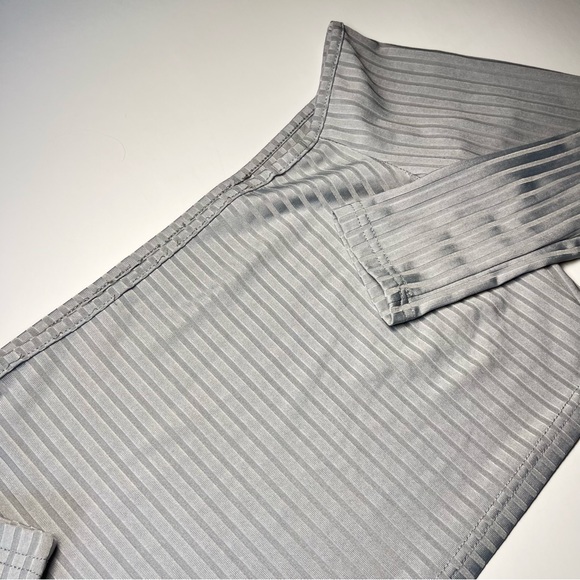 🩷SHEIN SIZE MEDIUM RIBBED OFF THE SHOULDER LONG SLEEVE GOING OUT GRAY - Picture 4 of 6